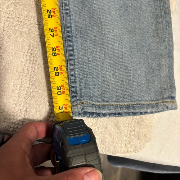 All Saints Light Blue Rex Jeans Men’s Size 32 - Picture 10 of 11